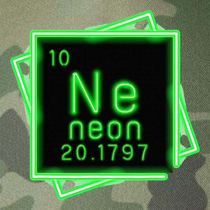 Neon Element Chemistry Periodic Table Science Nerd Legacy Tie Dye Trucker Hat