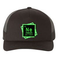 Neon Element Chemistry Periodic Table Science Nerd Yupoong Adult 5-Panel Trucker Hat