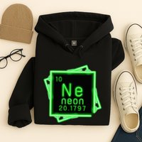 Neon Element Chemistry Periodic Table Science Nerd Hoodie