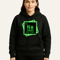 Neon Element Chemistry Periodic Table Science Nerd Hoodie