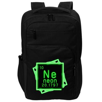 Neon Element Chemistry Periodic Table Science Nerd Impact Tech Backpack