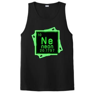 Neon Element Chemistry Periodic Table Science Nerd PosiCharge Competitor Tank