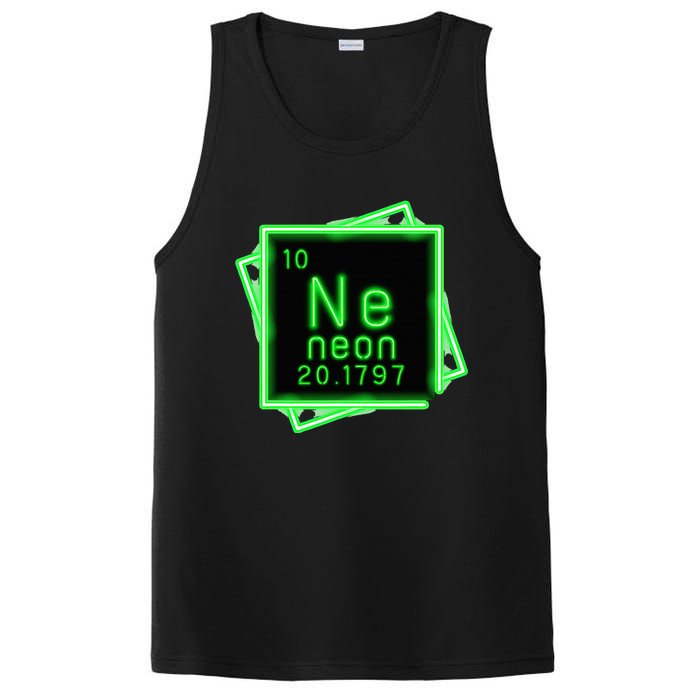 Neon Element Chemistry Periodic Table Science Nerd PosiCharge Competitor Tank