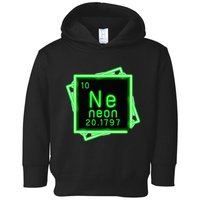 Neon Element Chemistry Periodic Table Science Nerd Toddler Hoodie