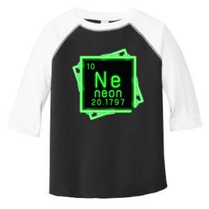 Neon Element Chemistry Periodic Table Science Nerd Toddler Fine Jersey T-Shirt