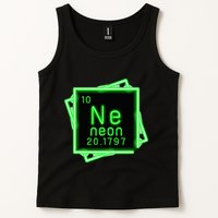 Neon Element Chemistry Periodic Table Science Nerd Tank Top