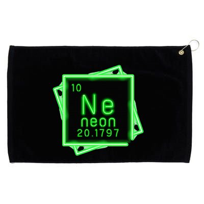 Neon Element Chemistry Periodic Table Science Nerd Grommeted Golf Towel
