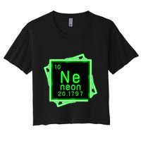 Neon Element Chemistry Periodic Table Science Nerd Crop Top