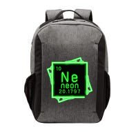 Neon Element Chemistry Periodic Table Science Nerd Vector Backpack