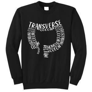 Nurse Endoscopy Colon Anatomy Gifts Sweatshirt