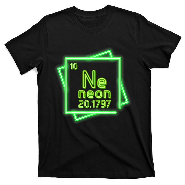 Neon Element Chemistry Periodic Table Science Nerd T-Shirt