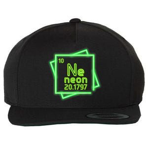 Neon Element Chemistry Periodic Table Science Nerd Wool Snapback Cap