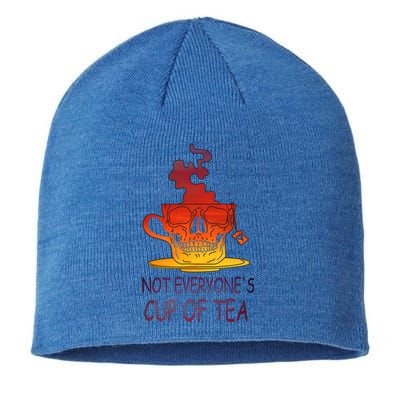 Not Everyones Cup Of Tea Coffeelover Morning Coffee Addict Gift Sustainable Beanie