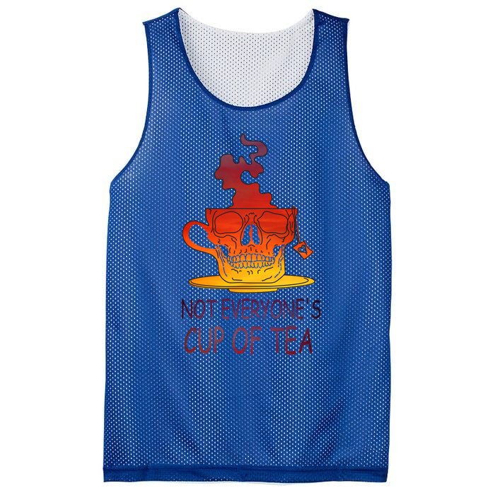 Not Everyones Cup Of Tea Coffeelover Morning Coffee Addict Gift Mesh Reversible Basketball Jersey Tank