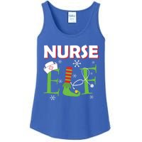 Nurse Elf Christmas Matching Group Costume Xmas Gift Ladies Essential Tank