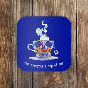 Not Everyones Cup Of Tea Skull Gift Coaster