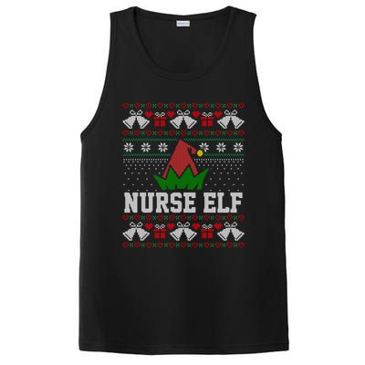 Nurse Elf Cute Gift PosiCharge Competitor Tank