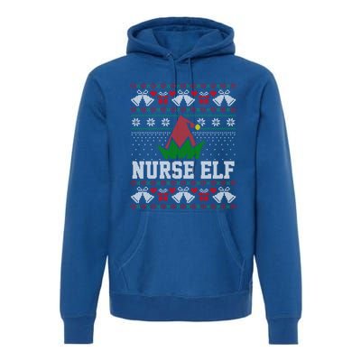 Nurse Elf Cute Gift Premium Hoodie