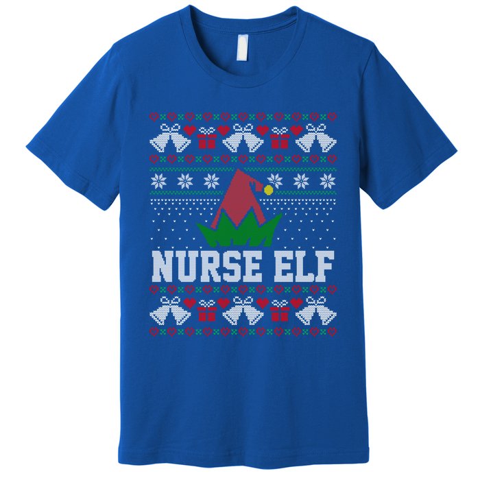 Nurse Elf Cute Gift Premium T-Shirt