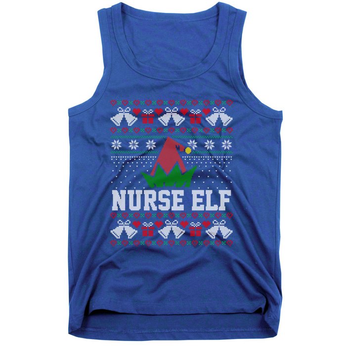 Nurse Elf Cute Gift Tank Top