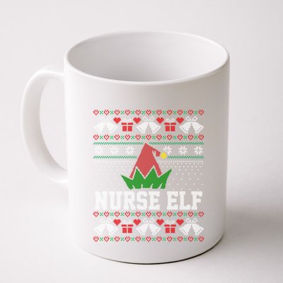 Nurse Elf Cute Gift Coffee Mug