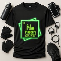 Neon Element Chemistry Periodic Table Science Nerd Performance Shirt