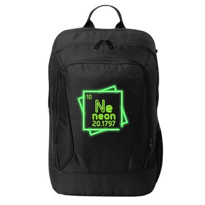 Neon Element Chemistry Periodic Table Science Nerd City Backpack