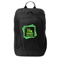 Neon Element Chemistry Periodic Table Science Nerd City Backpack