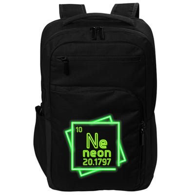 Neon Element Chemistry Periodic Table Science Nerd Impact Tech Backpack