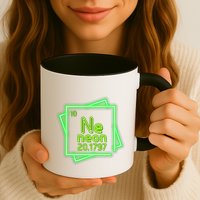 Neon Element Chemistry Periodic Table Science Nerd Coffee Mug