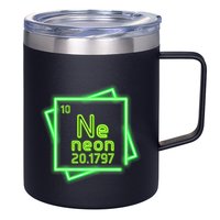 Neon Element Chemistry Periodic Table Science Nerd 12oz Stainless Steel Coffee Mug