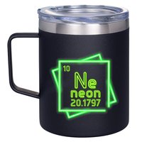 Neon Element Chemistry Periodic Table Science Nerd 12oz Stainless Steel Coffee Mug
