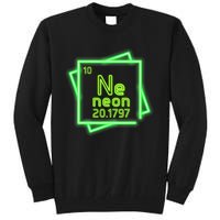 Neon Element Chemistry Periodic Table Science Nerd Tall Sweatshirt