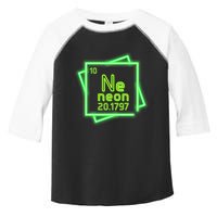 Neon Element Chemistry Periodic Table Science Nerd Toddler Fine Jersey T-Shirt