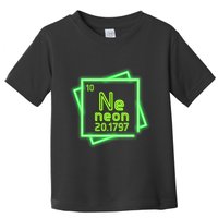 Neon Element Chemistry Periodic Table Science Nerd Toddler T-Shirt