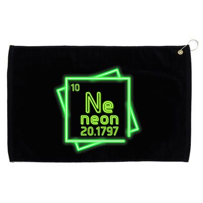 Neon Element Chemistry Periodic Table Science Nerd Grommeted Golf Towel