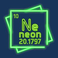 Neon Element Chemistry Periodic Table Science Nerd Infant Baby Jersey Bodysuit