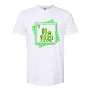 Neon Element Chemistry Periodic Table Science Nerd Softstyle CVC T-Shirt