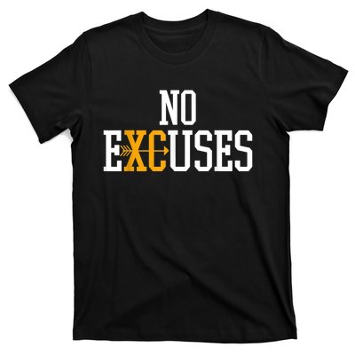 No Excuses Cross Country Track And Field Running T-Shirt