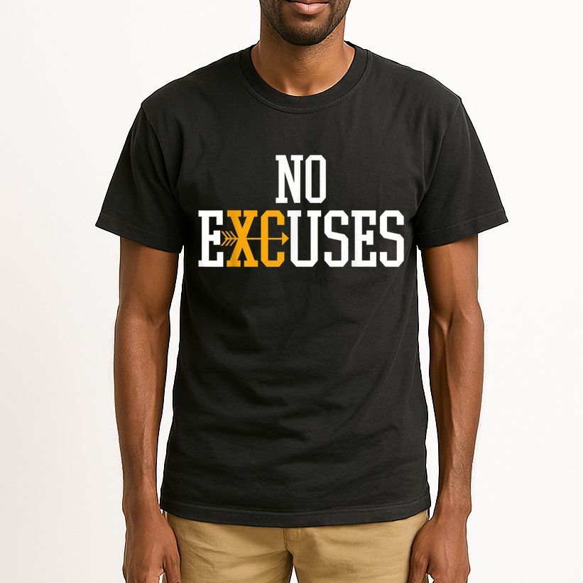 No Excuses Cross Country Track And Field Running Tall T-Shirt