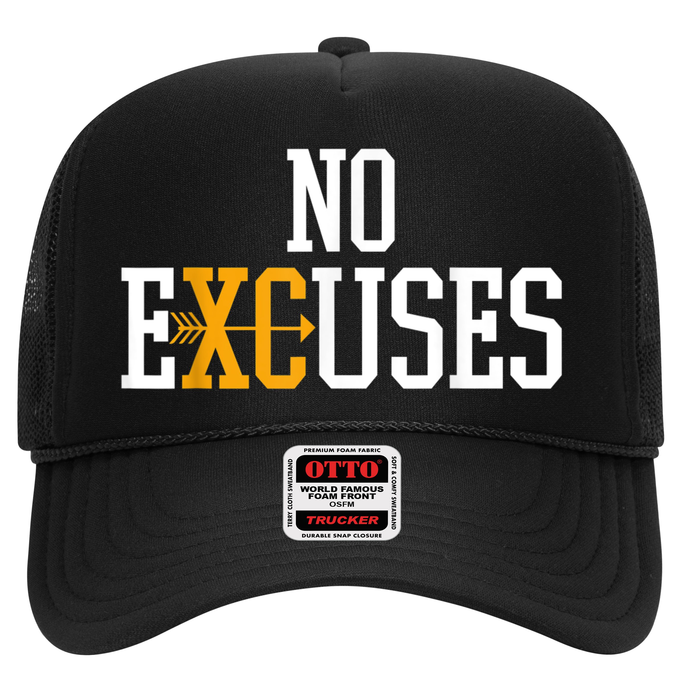 No Excuses Cross Country Track And Field Running Hat