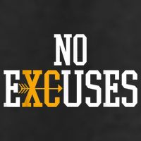 No Excuses Cross Country Track And Field Running Hat