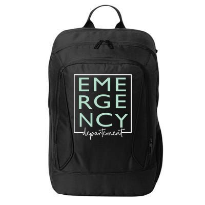 Nurse Emergency Departt Emergency Nursing Room Healthcare Gift City Backpack