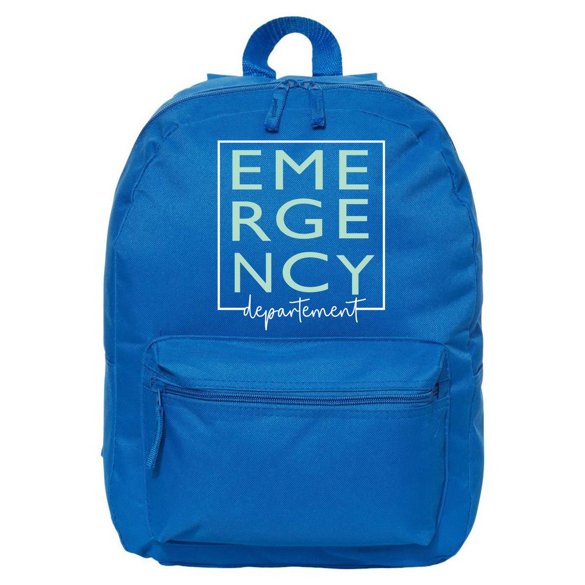 Nurse Emergency Departt Emergency Nursing Room Healthcare Gift 16 in Basic Backpack