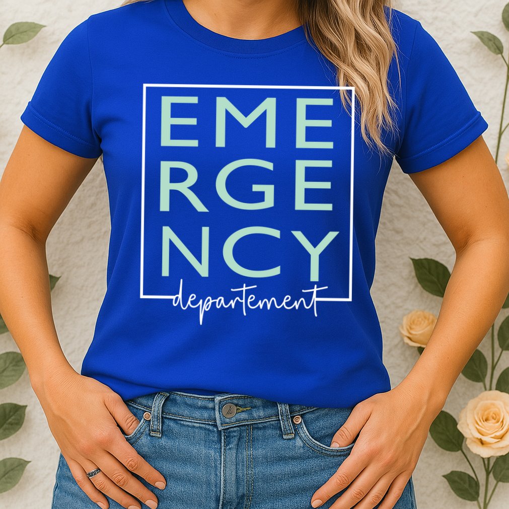 Nurse Emergency Departt Emergency Nursing Room Healthcare Gift Womens T-Shirt