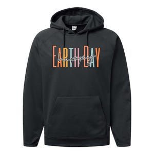 National Earth Day 2024 Earth Day Performance Fleece Hoodie