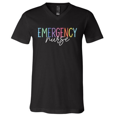 Nurse Emergency Department Emergency Nursing Room Healthcare V-Neck T-Shirt