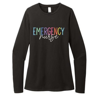 Nurse Emergency Department Emergency Nursing Room Healthcare Womens CVC Long Sleeve Shirt