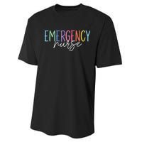 Nurse Emergency Department Emergency Nursing Room Healthcare Performance Sprint T-Shirt