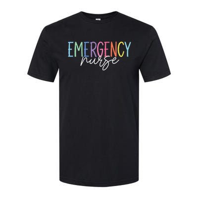 Nurse Emergency Department Emergency Nursing Room Healthcare Softstyle CVC T-Shirt